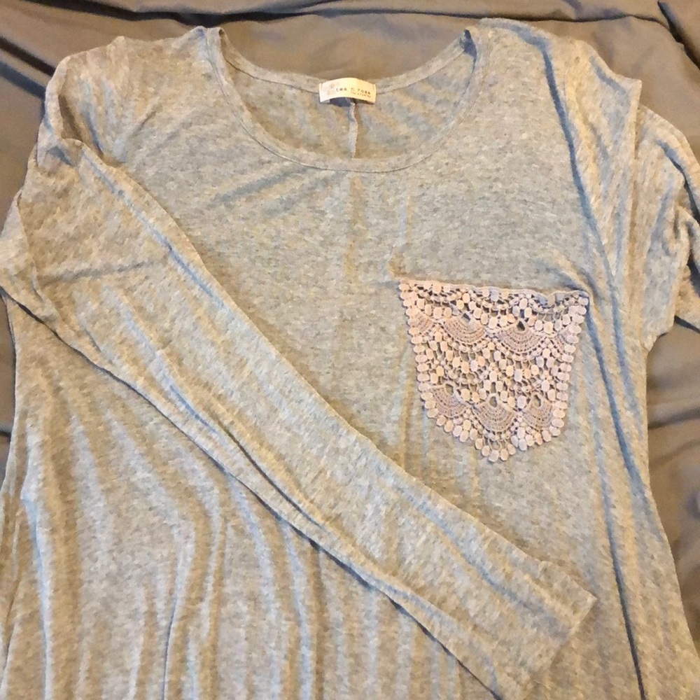 Gray tunic
